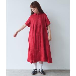 bulle de savon（ビュルデサボン） ワンピース オックス コック 長袖