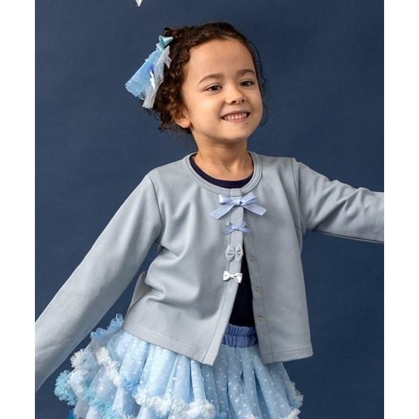 カーディガン リボンパレードカーディガン(80-130cm) キッズ 子供服 女の子