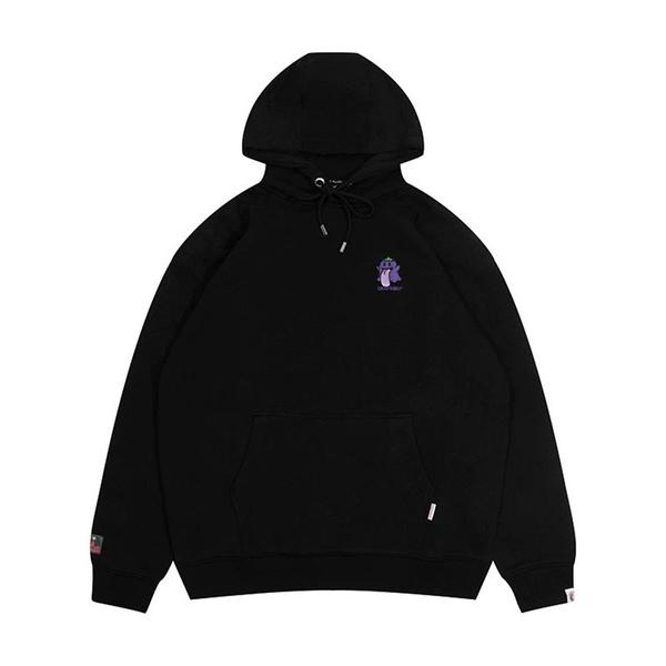 パーカー A'GEM/9 × .kom「GRAF＆WU/グラフアンドユー」ワンポイントデザインパーカ...