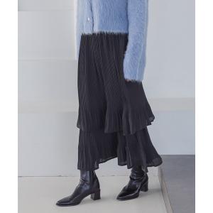 「apart by lowrys」 プリーツスカート FREE ブラック レディース