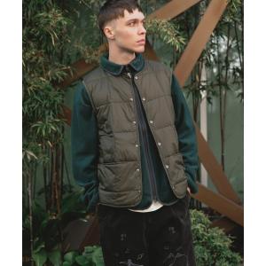 EDIFICE（エディフィス） ダウンベスト 44 ブラック メンズ : ZOZOTOWN