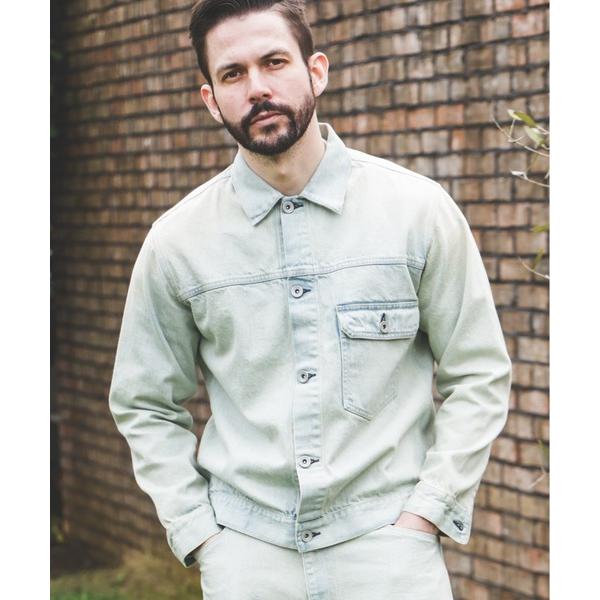 デニムジャケット gジャン HAND CRAFT BLEACH DENIM / TYPE-1 G-J...