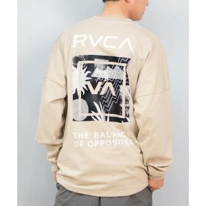 tシャツ 「ムラサキスポーツ限定」RVCA/ルーカ ロンTee/長袖Tシャツ ボックスロゴ オーバーサイズ ユニセックス BF041-158 メンズ レディース