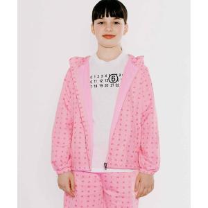 マウンテンパーカー アウター MARNI(マルニ)Kids ＆ Junior ブランドロゴジップアップフードジャケット キッズ 子供服 男の子 女の子