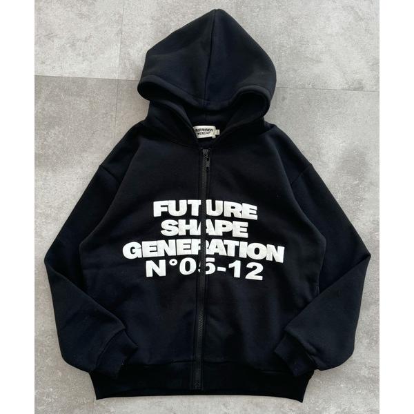 パーカー 「PAIRMANON STREET PLUS」「130~170サイズ」裏起毛 プリント パ...