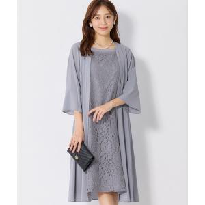 niana（ニアナ） コンビワンピース L チャコール レディース