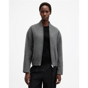 ma1 ma-1 HACKNEY CROPPED BOMBER JACKET | HACKNEY クロップド ボンバー ジャケット レディース