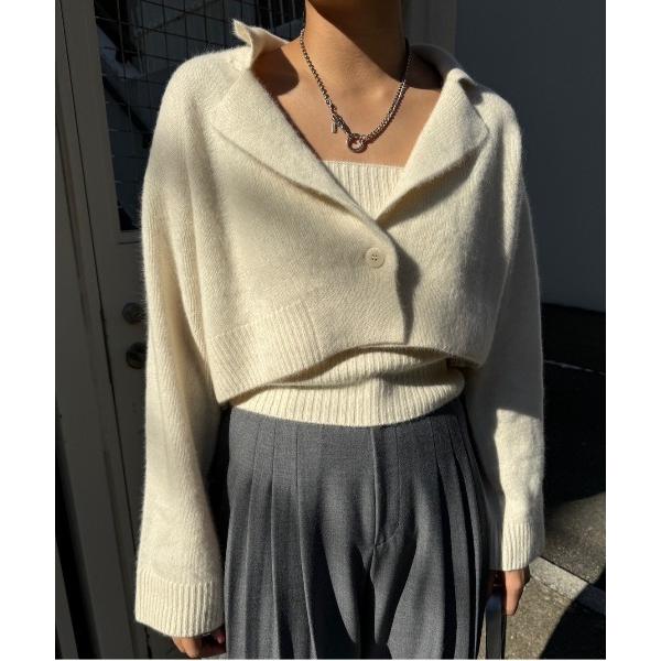 ニット セーター BUSTIER SET SUPER SOFT CARDIGAN レディース