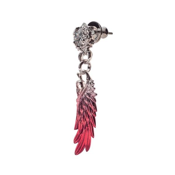 ピアス ARTEMIS KINGS/赤彩ウイングピアス メンズ レディース