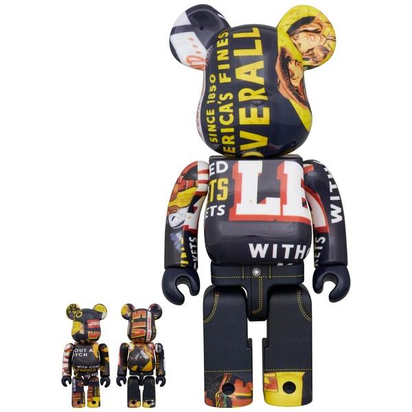 フィギュア BE@RBRICK LEVI'S(R) BANNER 100％ ＆ 400％