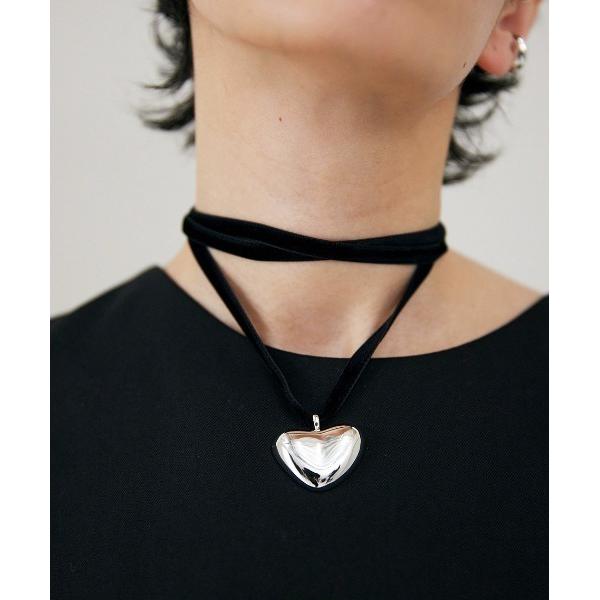 ネックレス UND HEART VELOUR NECKLACE レディース