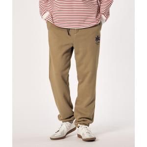 スウェットパンツ ジャージ 「LANVIN en Bleu ESSENTIAL」MOLIERE / ”マルグリット” エンブロイダリー スウェットパン