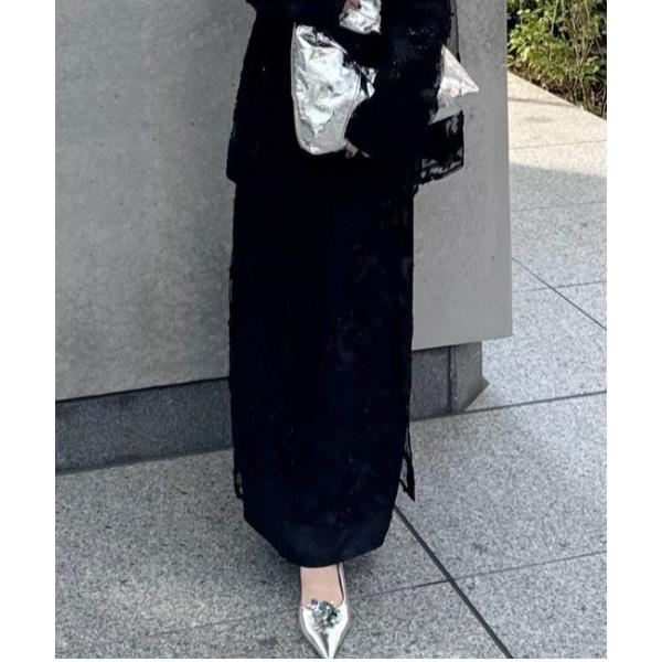 スカート UND MOYA SPANGLE SKIRT