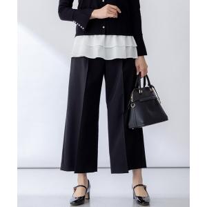 パンツ オシャクロス ガウチョパンツ レディース