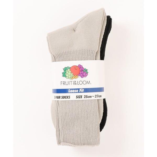 靴下 C.3P　DadSocks（Mix） / ルーズフィットソックス / 3足セット / マルチカ...