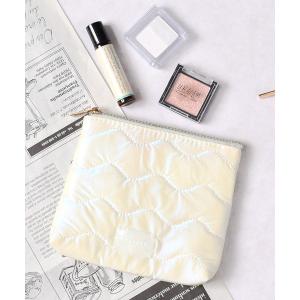 ポーチ ガーリー/フード/オーロラカラー/ティッシュポーチ レディース