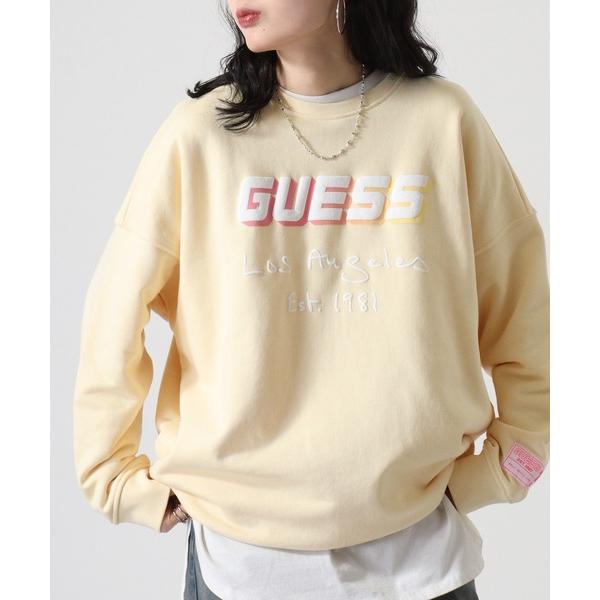 トレーナー スウェット GUESS DALYA CN SWEATSHIRT スウェット レディース