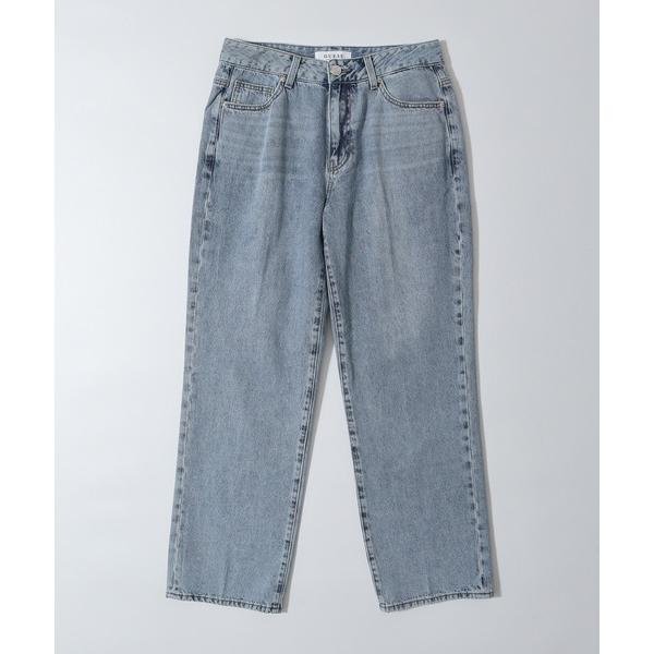 ジーンズ GUESS MEN&apos;S DENIM PANTS ゆったりストレートジーンズ メンズ レディ...