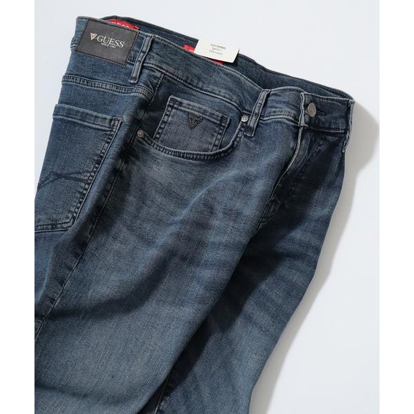 ジーンズ GUESS MID RISE SLIM TAPERED-HALSTED スリムジーンズ メ...
