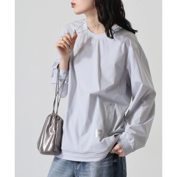 tシャツ GUESS UNI WOVEN L/SLV TEE SHIRT ロンＴ メンズ レディース