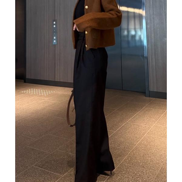 パンツ Ran - ２タックワイドパンツ made in INTERFACTORY レディース