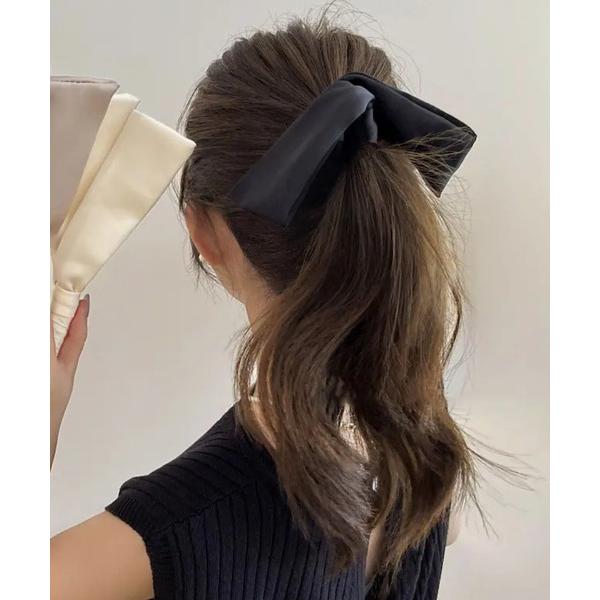 ヘアクリップ FReePLACe/ワイヤーリボン バナナクリップ R0050