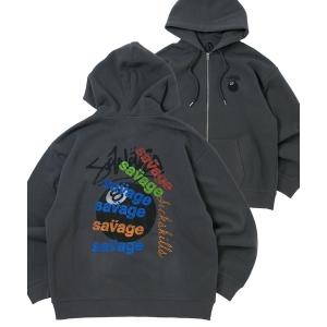 That's life パーカー HEAVY WEIGHT 12.7oz “CAP BOY” LOGO ZIP