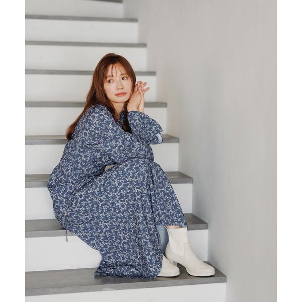 ワンピース ギャザーエンパイアワンピース  288548