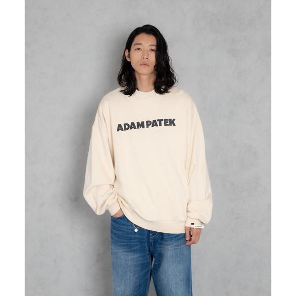トレーナー スウェット ADAMPATEK/logo crew neck/ロゴクルーネックスウェット...