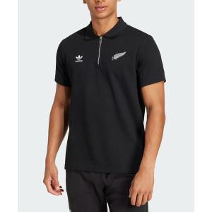 adidas RUGBY POLO LS ブラック 3XL IZ4806 adidas Adicolor Rugby Polo Shirt - Black | Free Shipping
