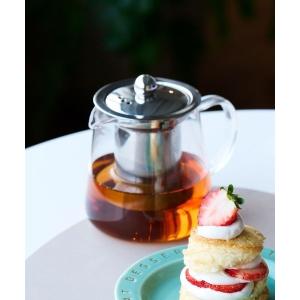 希少】定価1.5万/北村妙子 *急須 蓋モール*クリア硝子ポット【陶器