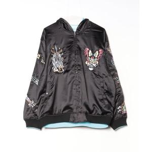 Schott ショット スカジャン スーベニアジャケット 新品未使用 Lサイズ Schott N.Y.C スカジャン Schott/ショット/EMB. TIGER GRUNGE