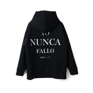 パーカー COEL×Desafioバックロゴフーディ レディース