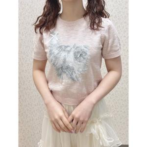 ニット セーター CATribbonニット レディース