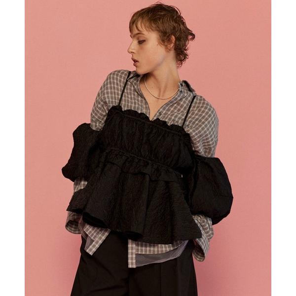 ブラウス シャツ Jacquard Multiway Tops/ジャガードマルチウェイトップス「MA...