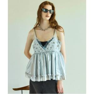 MAISON SPECIAL◇ベスト/FREE/ポリエステル/GRN/21251315701/Tweed