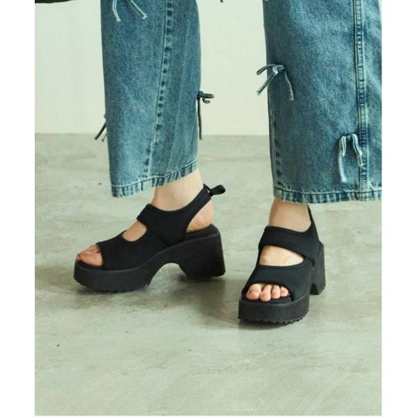 サンダル Volume Sole Stretch Sandals/ボリュームソールストレッチサンダル...