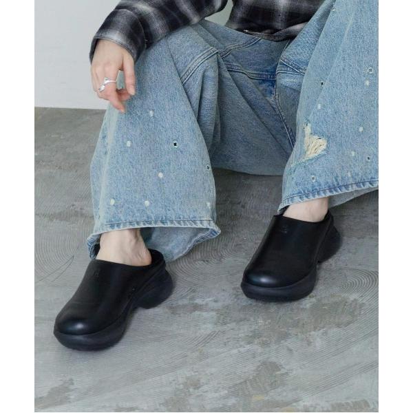 スリッポン Vegan Leather Sabot Sandals/ヴィーガンレザークロッグス「MA...