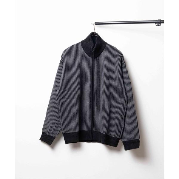 セーター ニット Bling Leads5GG二重臼ZIP H/N メンズ レディース