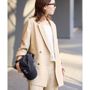 VERMEIL par iena コート アウター ノーカラーギャザーZIP VERMEIL par iena コート アウター ノーカラーギャザーZIP