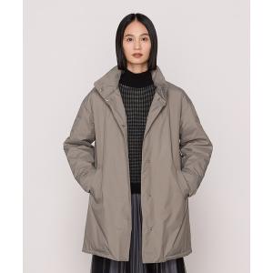 コート アウター ポリエステルタフタ 粒綿コート レディース