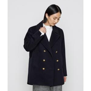 MACKINTOSH PHILOSOPHY ブラックPコート ニュークラシック PEA COAT ツイル接結メルトン(コート)｜MACKINTOSH