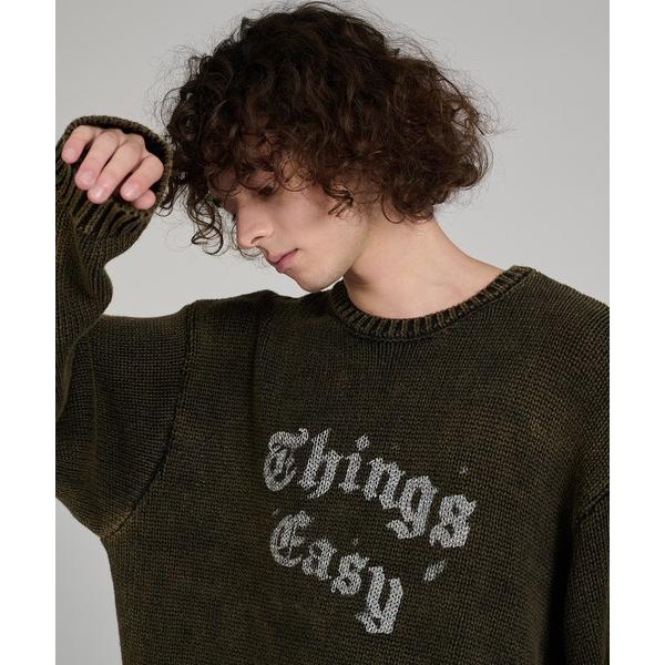 セーター ニット VINTAGE LIKE DESIGN KNIT/ヴィンテージライクデザインニット...