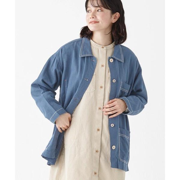 カバーオール カバーオールシャツJK レディース