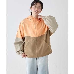 マウンテンパーカー ウインドブレーカー 花粉ドロップアクティブフードJK レディース