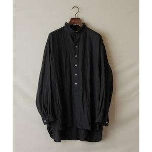 シャツ standing-collar pullover メンズ レディース