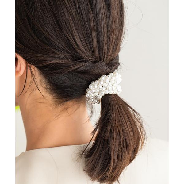 ヘアゴム バブル パール ヘアゴム