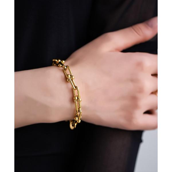 ブレスレット リンキング チェーン ブレスレット レディース