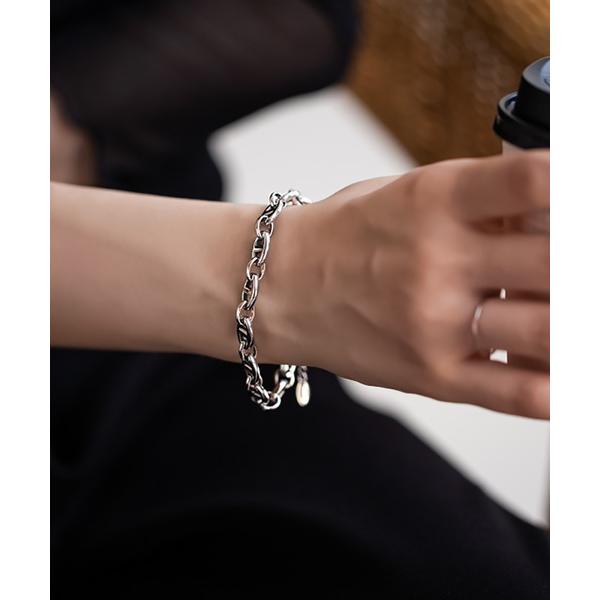 ブレスレット マリンチェーン ブレスレット レディース