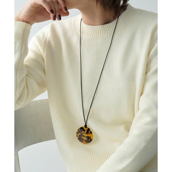 ネックレス マーブルコーム＆ミラーネックレス レディース